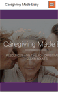 Mobile Screenshot of caregivingmadeeasy.com